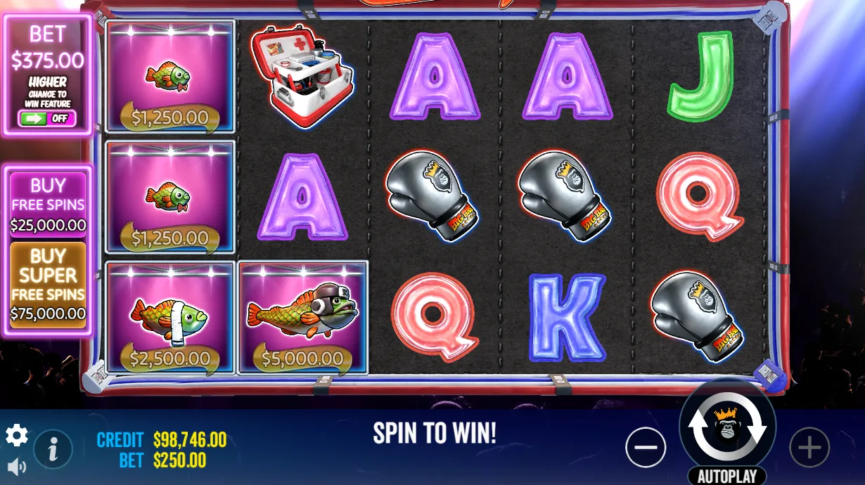 Big Bass Boxing Bonus Round Slot